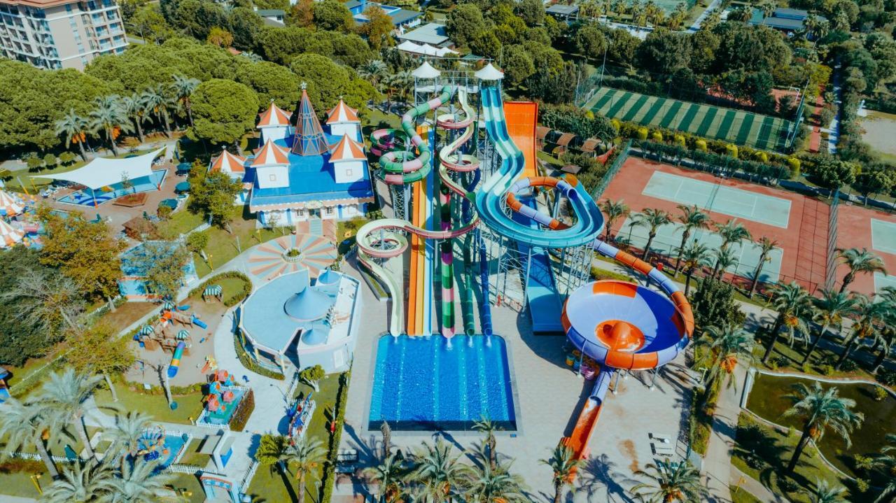 Ic Hotels Green Palace - Kids Concept Antalya Exterior photo Aerial view of Splash Island