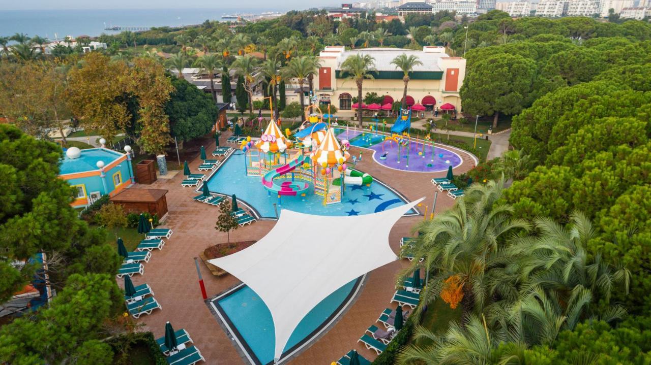 Ic Hotels Green Palace - Kids Concept Antalya Exterior photo Aerial view of the park