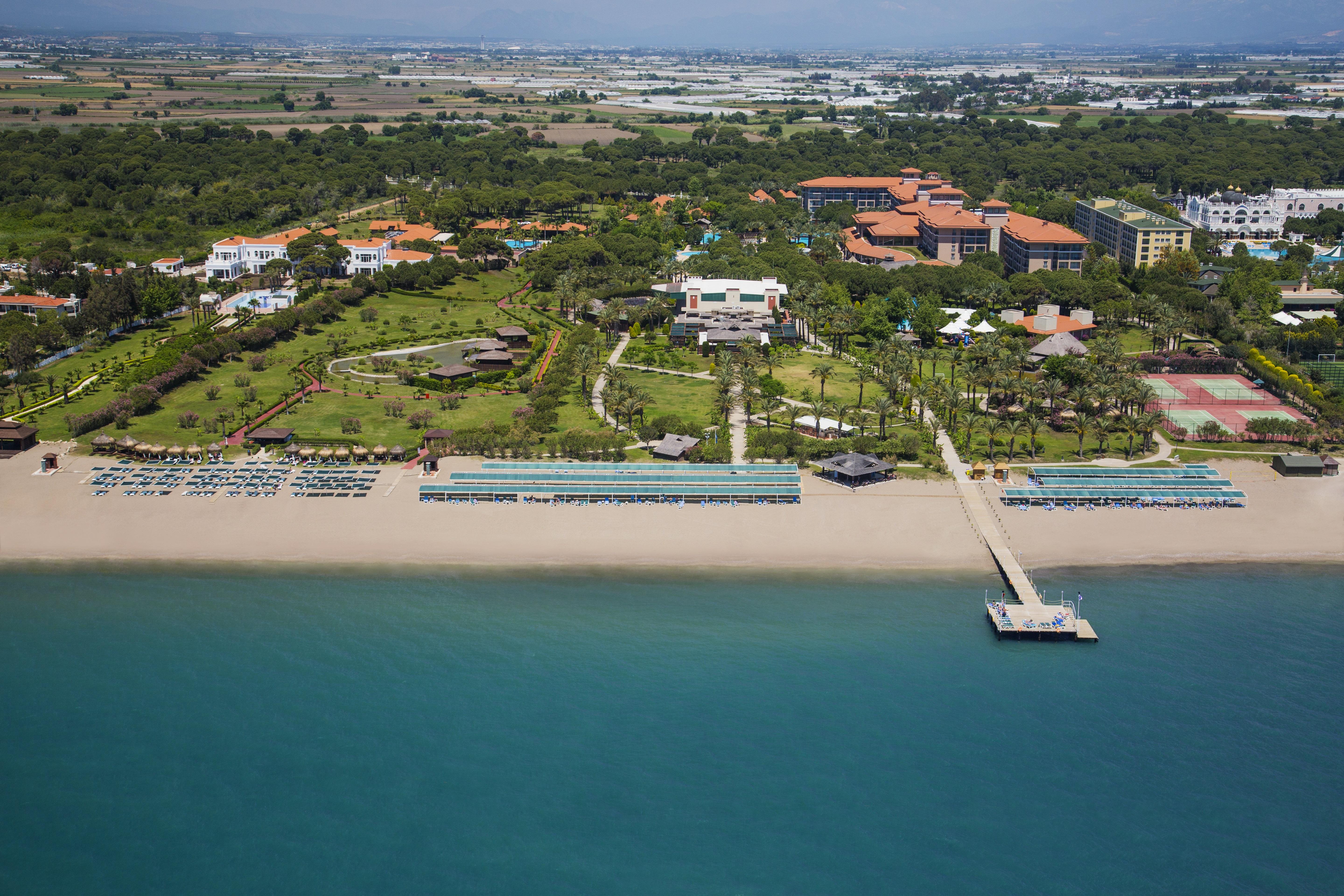 Ic Hotels Green Palace - Kids Concept Antalya Exterior photo Aerial view of the resort