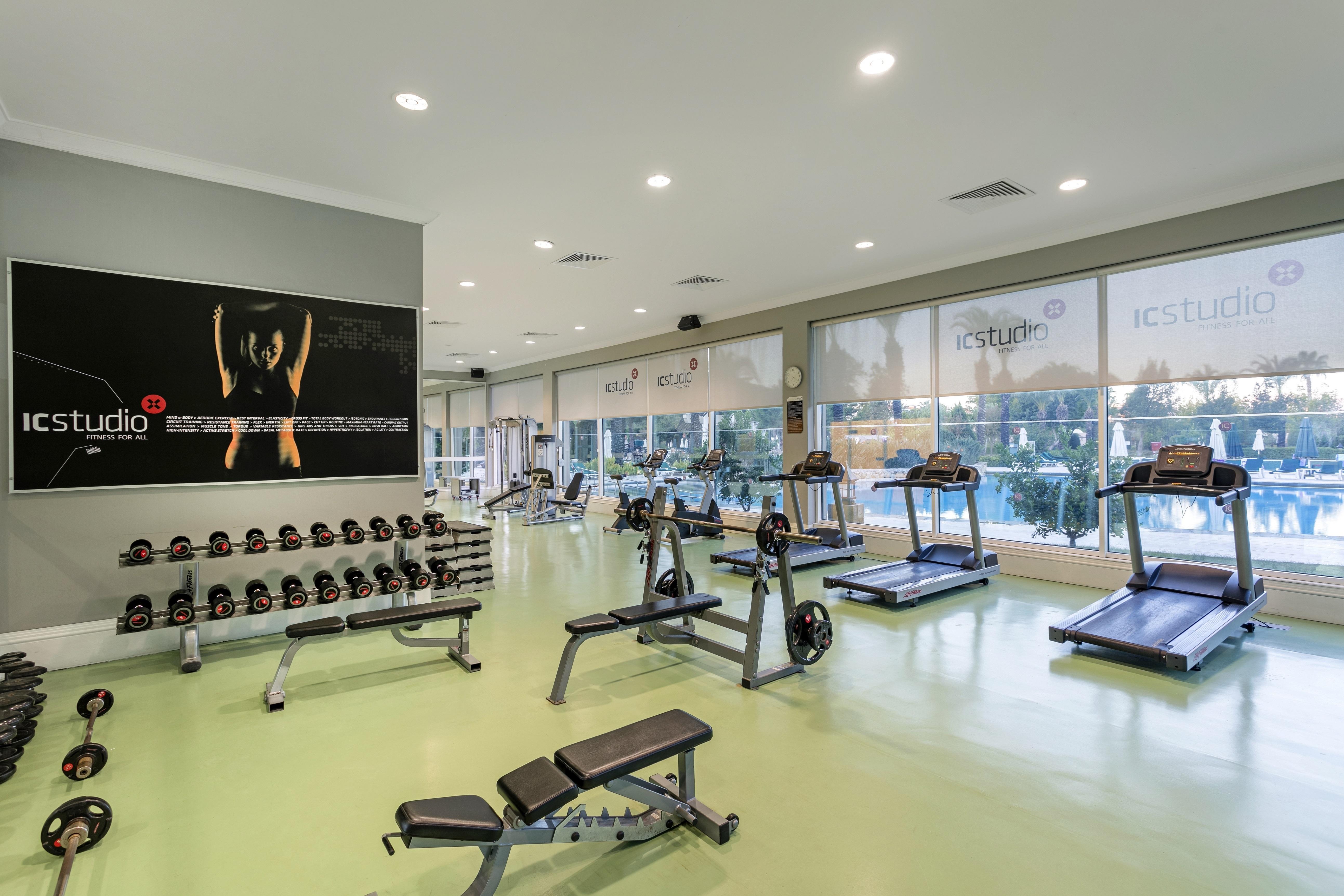 Ic Hotels Green Palace - Kids Concept Antalya Exterior photo The gym at the hotel
