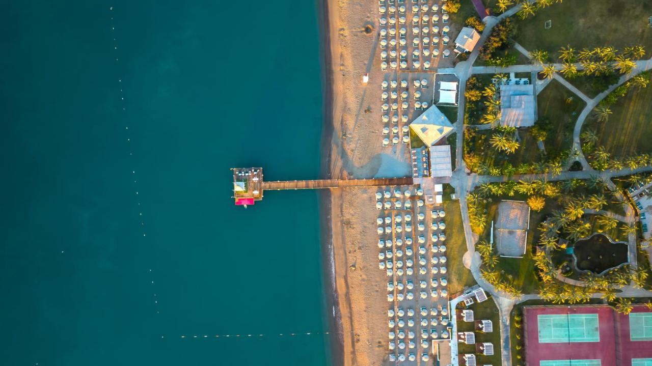 Ic Hotels Green Palace - Kids Concept Antalya Exterior photo Aerial view of the beach