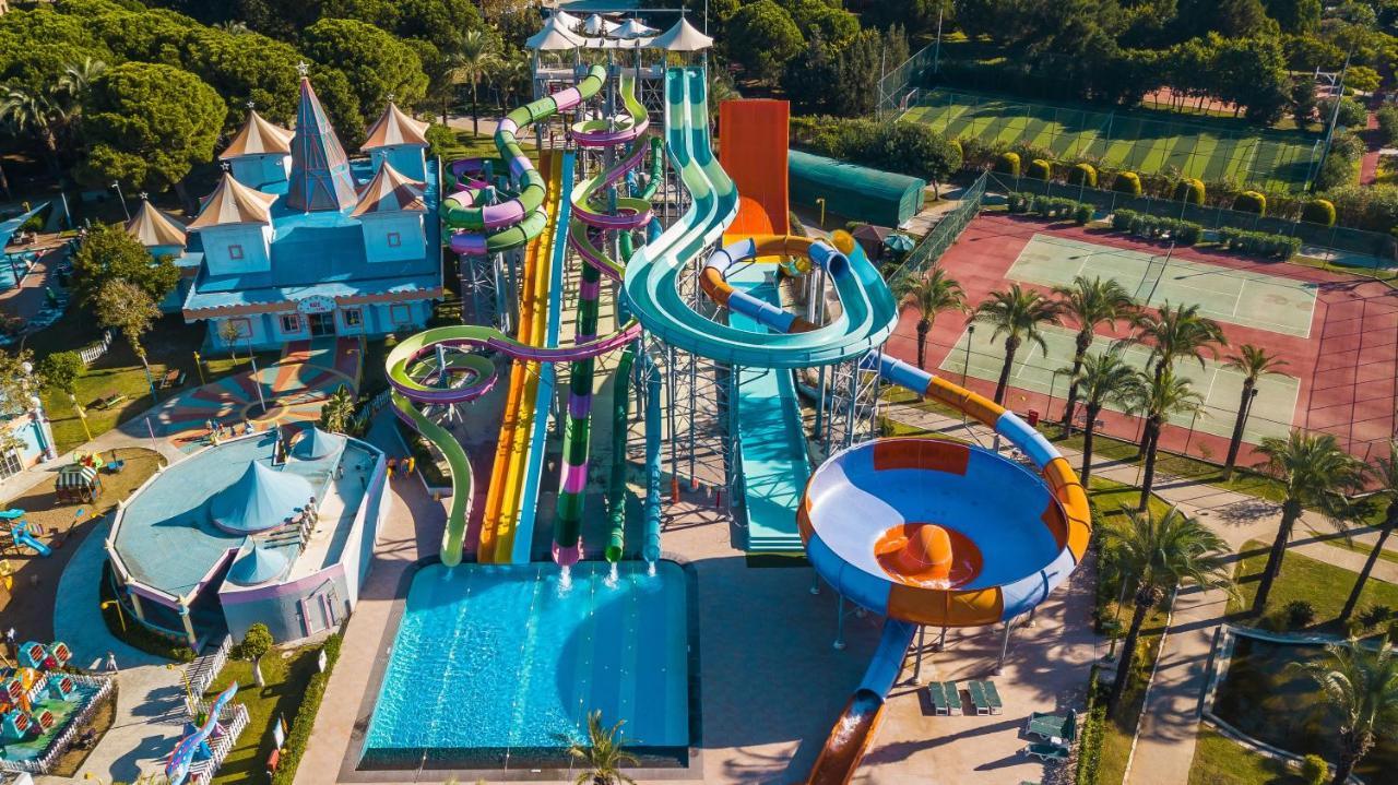 Ic Hotels Green Palace - Kids Concept Antalya Exterior photo Aerial view of Wet'n'Wild Water World